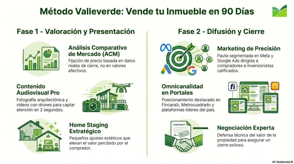 Cómo vender un inmueble rápido en Medellín