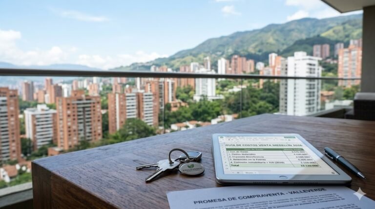 ¿Cuánto cuesta vender un apartamento en Medellín?